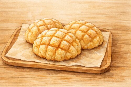 メロンラボ久ヶ原駅前店のメロンパン