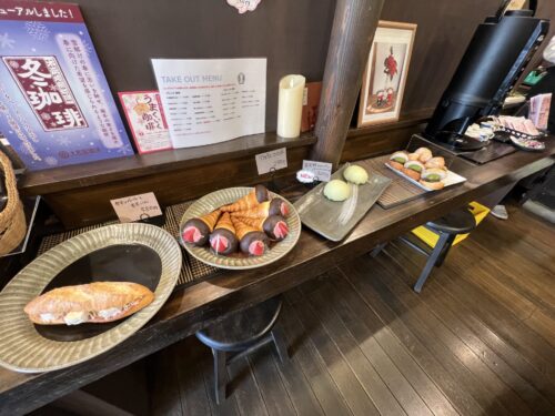 大森町の大和屋珈琲の手作りパン