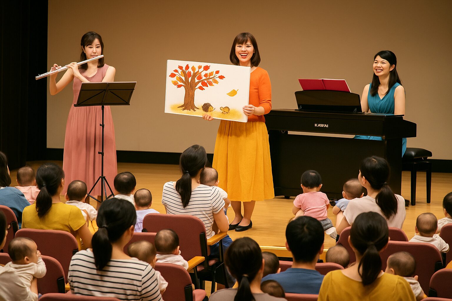 10/9(木) 親子で音楽の秋を満喫♪「わくわく音楽コンサート」【蒲田】