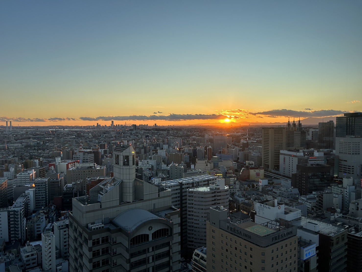 【川崎】土日も無料で楽しめる川崎市役所展望台