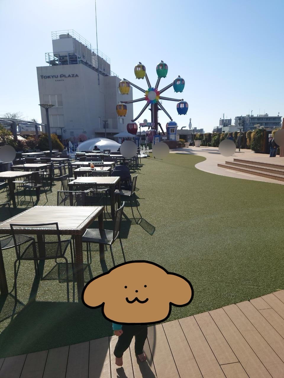 【蒲田】屋上かまたえん→ランチ→ユニクロで子供服購入と便利な東急プラザ蒲田