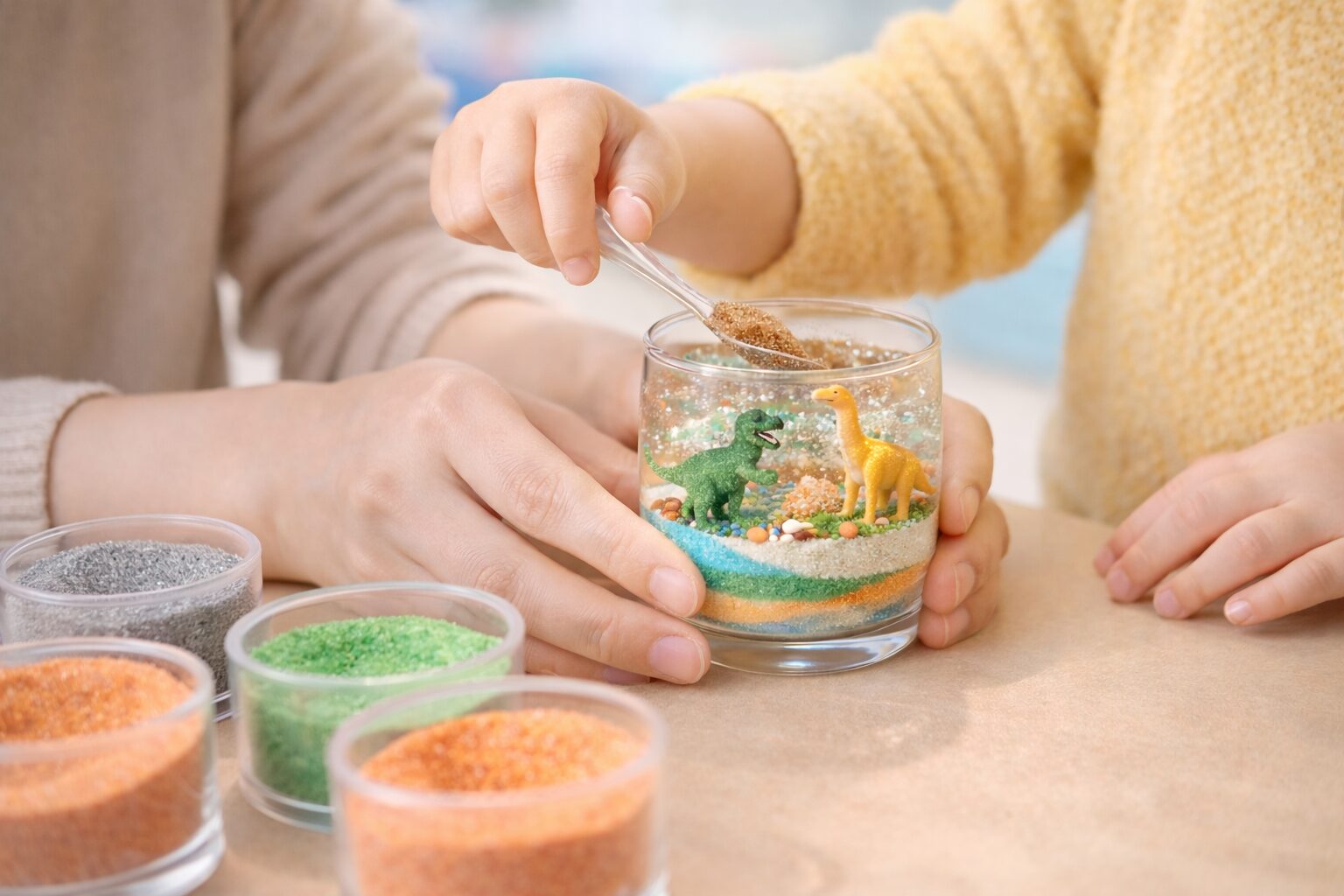 【有明｜2/21〜23】親子でわくわく！カラフル砂のキャンドルワークショップ🕯️🦖