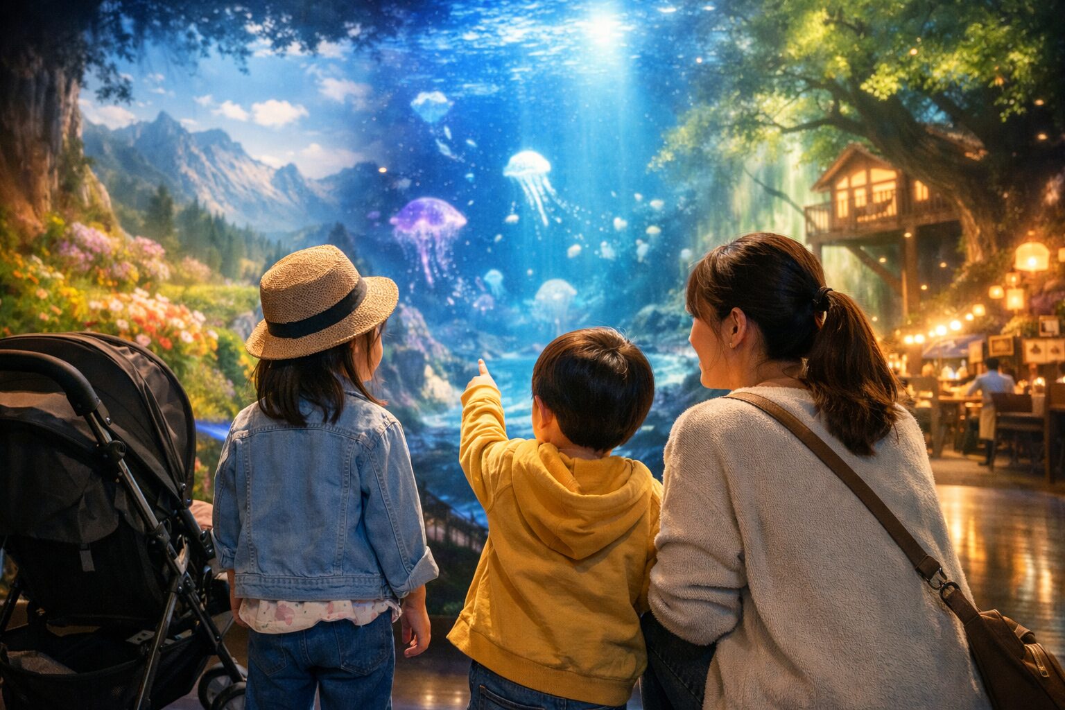 【横浜】子どもと楽しめる新スポット！没入型体験施設「ワンダリア」