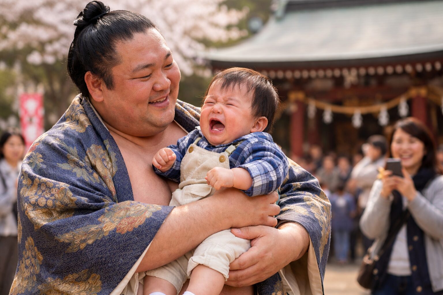 【石川台】4月29日開催！赤ちゃん泣き相撲で成長祈願♪力士に抱っこも♡