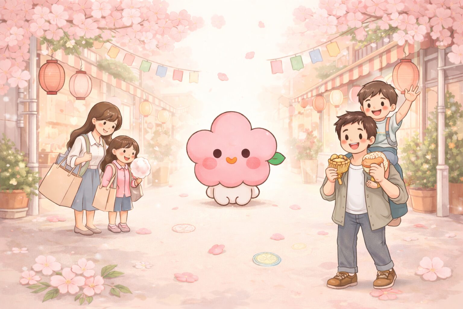 【梅屋敷】4/17・18開催！うめちゃん祭り春だョ！全員集合🌸