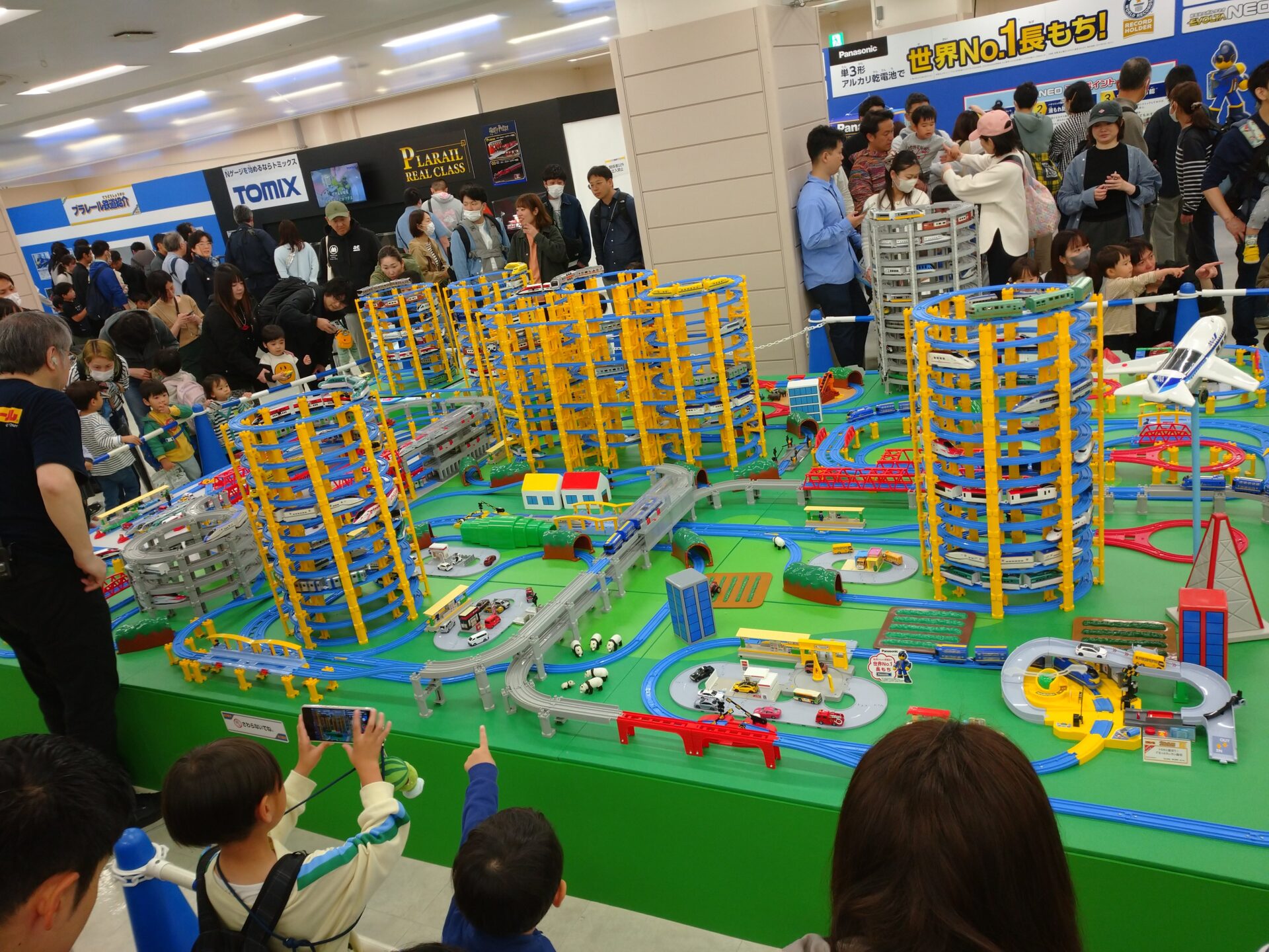 【有明】今年もやってきた！GWは毎年大人気の「プラレール博inTOKYO」5/1～10