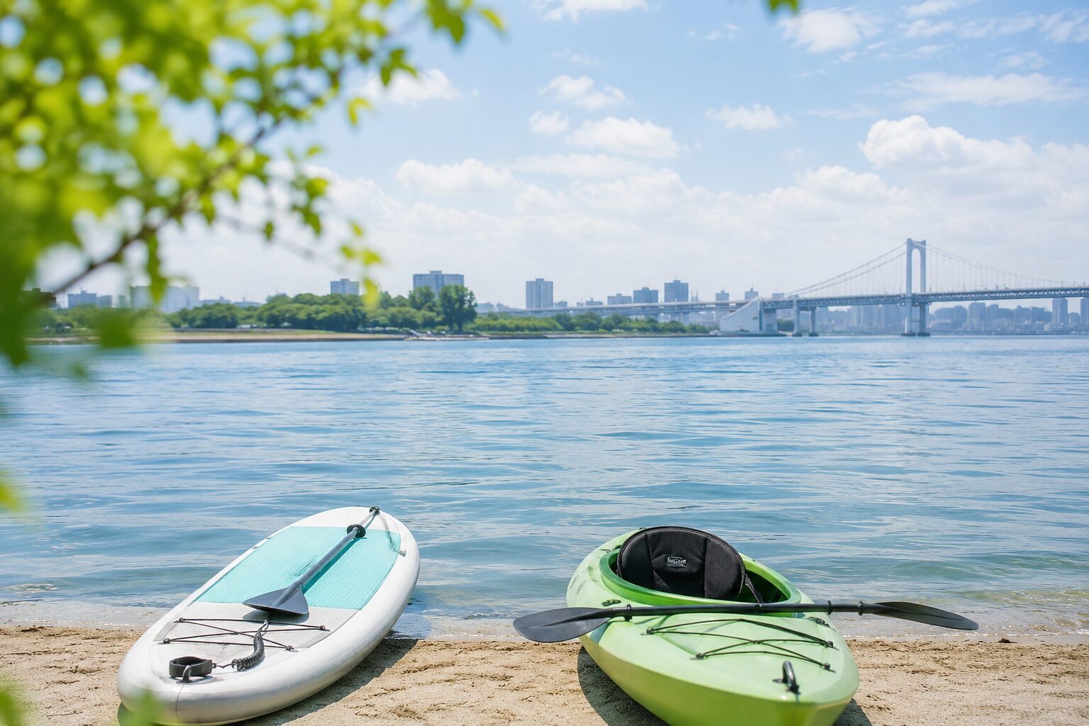 【平和島】7/18-20・25-26開催！親子で楽しむ！大森ふるさとの浜辺公園「カヌー＆SUP体験」