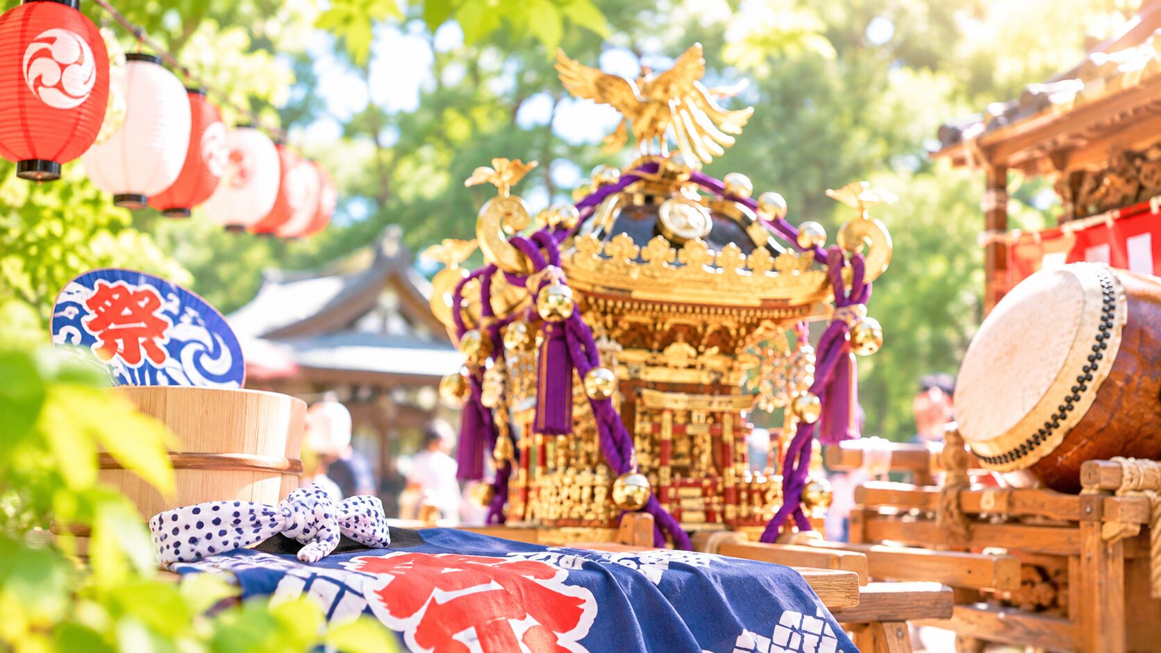 【南雪谷】9/20(日)雪ヶ谷八幡神社例大祭開催！子ども神輿や太鼓山車も♪