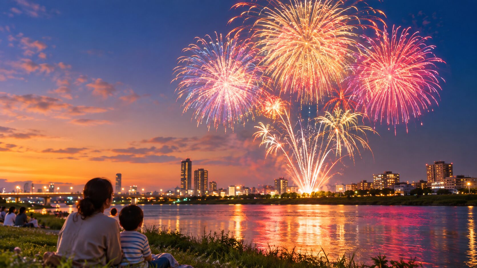【多摩川・沼部】10/17(土)令和8年第7回「丸子の渡し花火」開催🎆