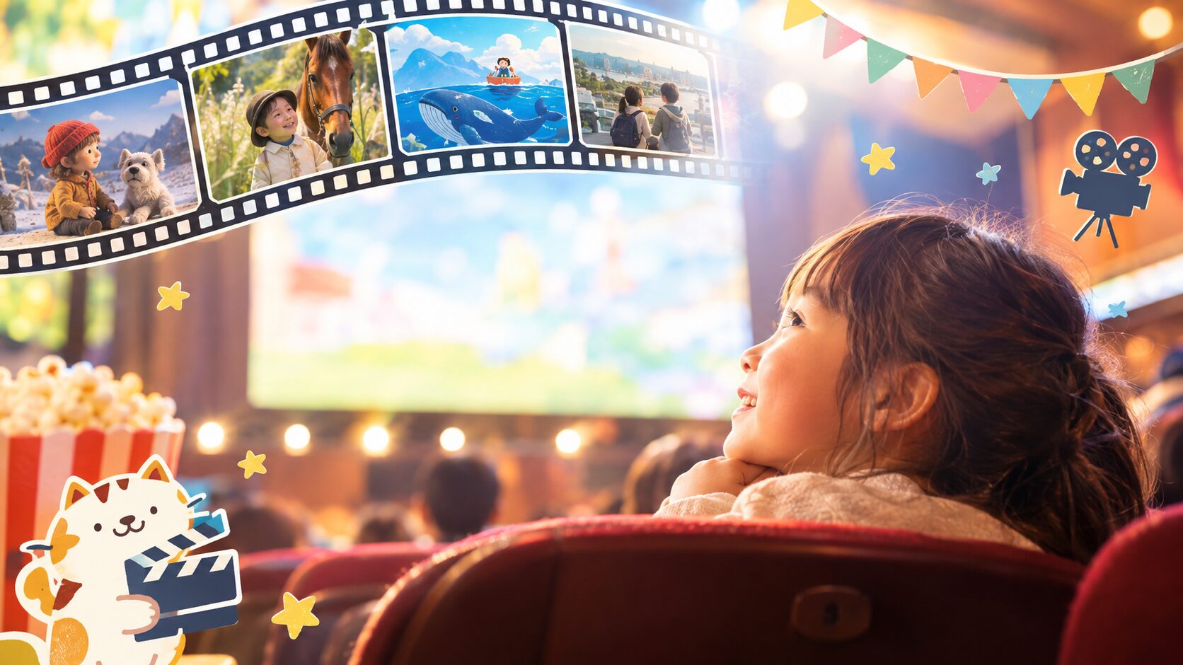 【二子玉川】10/3-11/3映画デビューにもオススメ🎵「🎬第33回 キネコ国際映画祭 2026」ドラえもん・すみっコぐらし・トーマスなど🎵