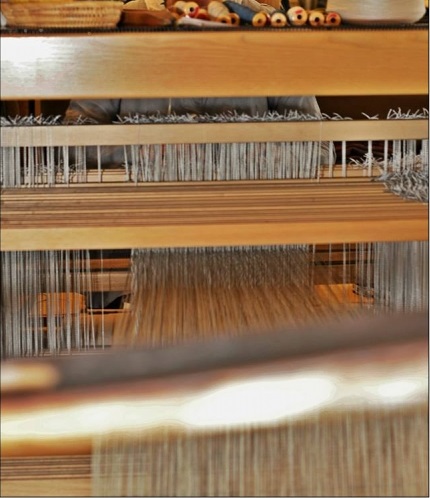 安土城考古博物館で古代の布作り♪「糸績み・機織り」の貴重な体験が出来ます！夏休みの自由研究にも！