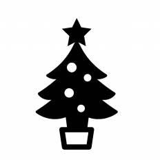 「クリスマスツリー」を作りませんか！お正月飾りの「布絵手まり」も作れます！☆ツリー500円、手まり1000円