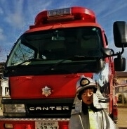 琵琶湖への迫力の放水を見よう！！消防車両の展示や防火服の体験や○×クイズも！！