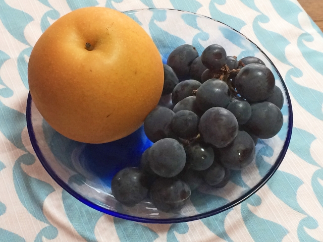 アグリパーク竜王では「ぶどう＆なし祭り」が開催中！旬の果物を味わおう！8月13日は流しそうめん大会もあり♪