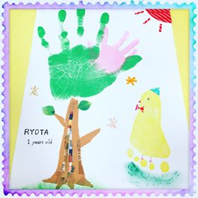 お子さんの『今』を形に残す手形アートをお歌と共に、日々の育児に彩りを♡﻿【3月29日草津開催】