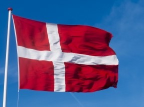 素材　デンマーク　国旗