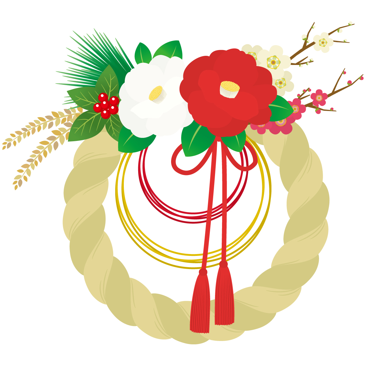 《12月12日》素敵なお正月飾りを作ろう♪Oh!Me大津テラスで「アーティフィシャルフラワー（造花）で作るお正月飾り」が開催！