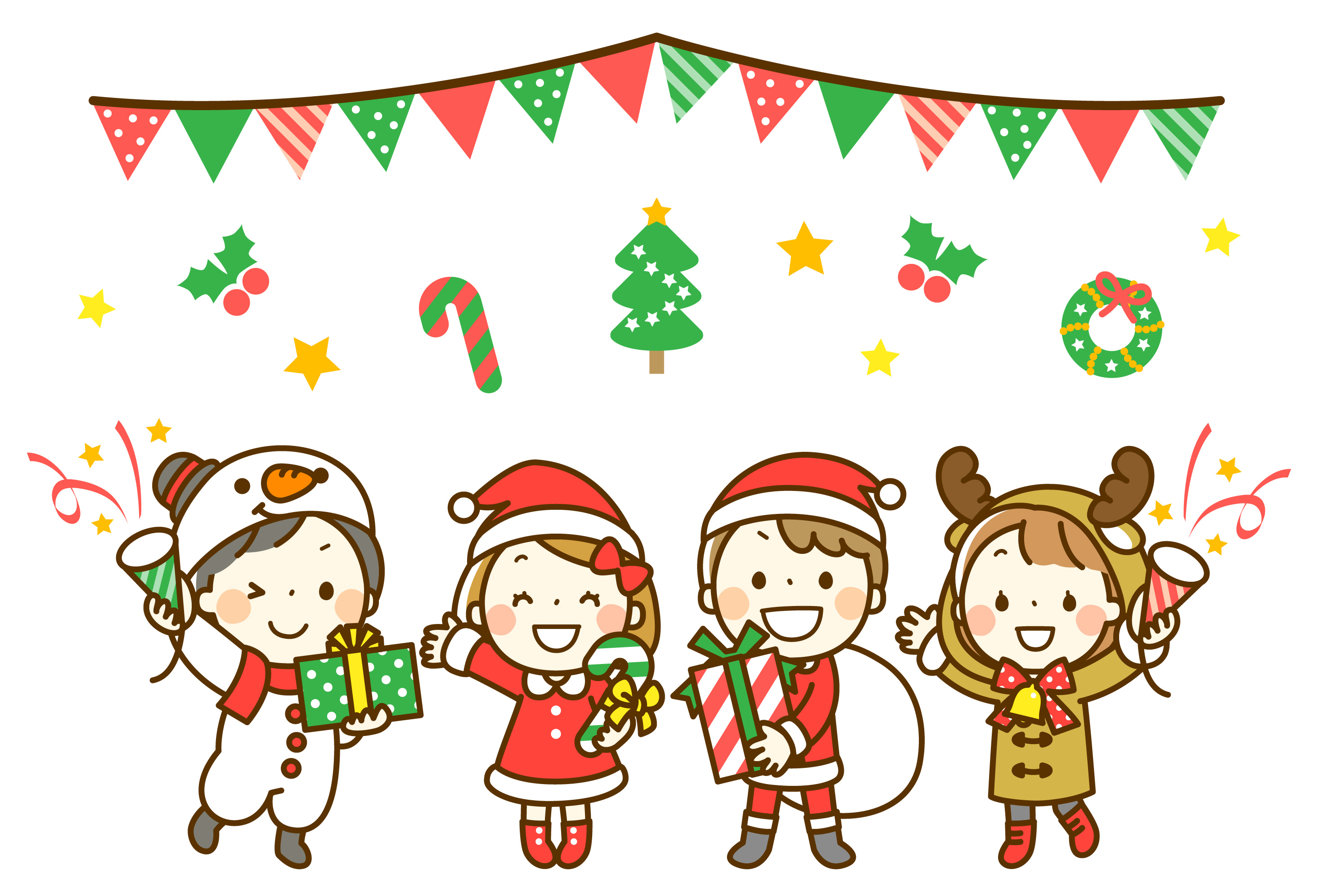 [12月14日] 湖南市　かんがる〜広場でクリスマス会☆  マジックショーやクリスマスのぼうしづくりもあるよ！
