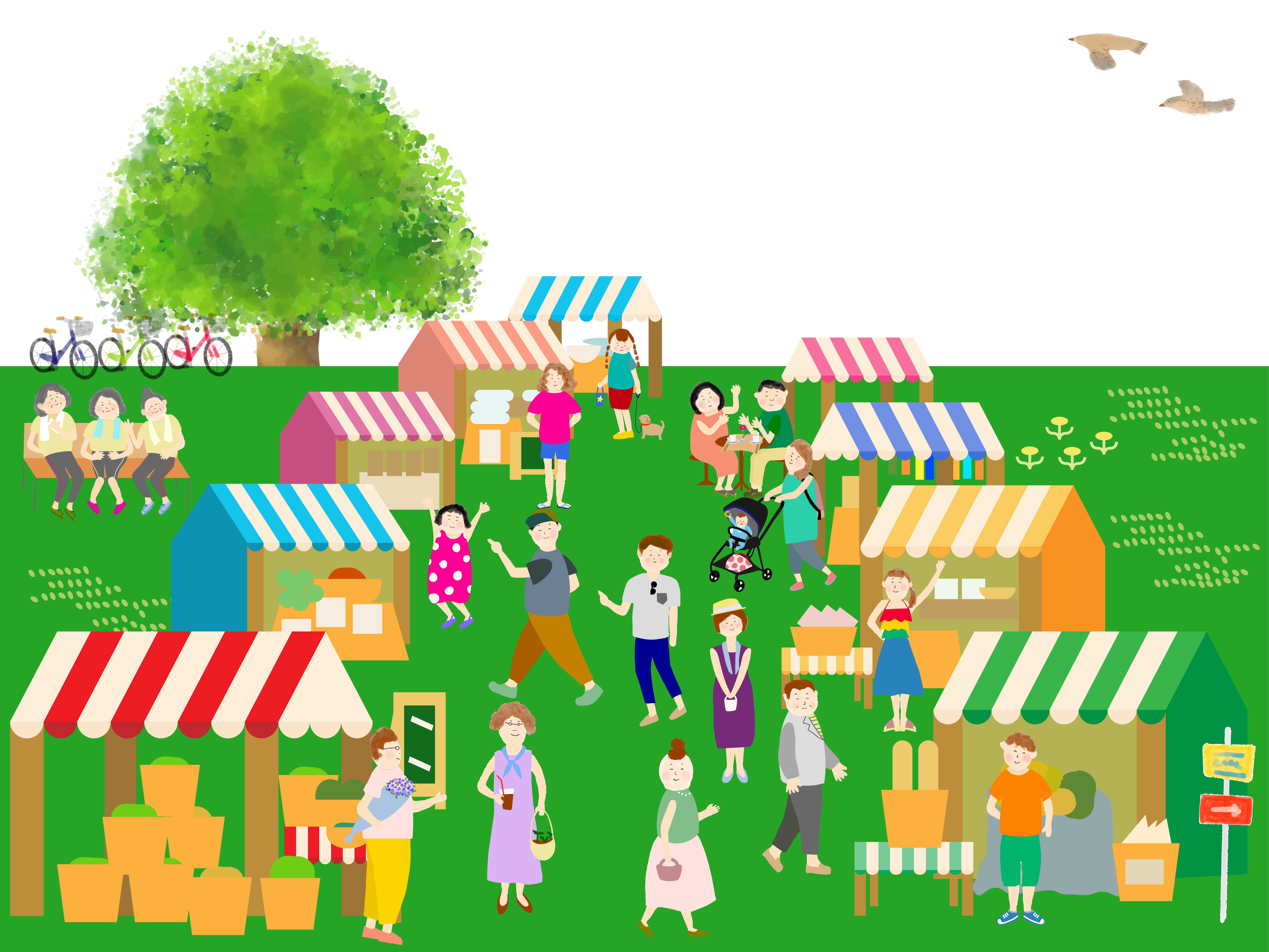 ＜5月14日・15日＞広い芝生広場とアスレチックが楽しい！春の希望が丘文化公園でフリーマーケットが開催されます！