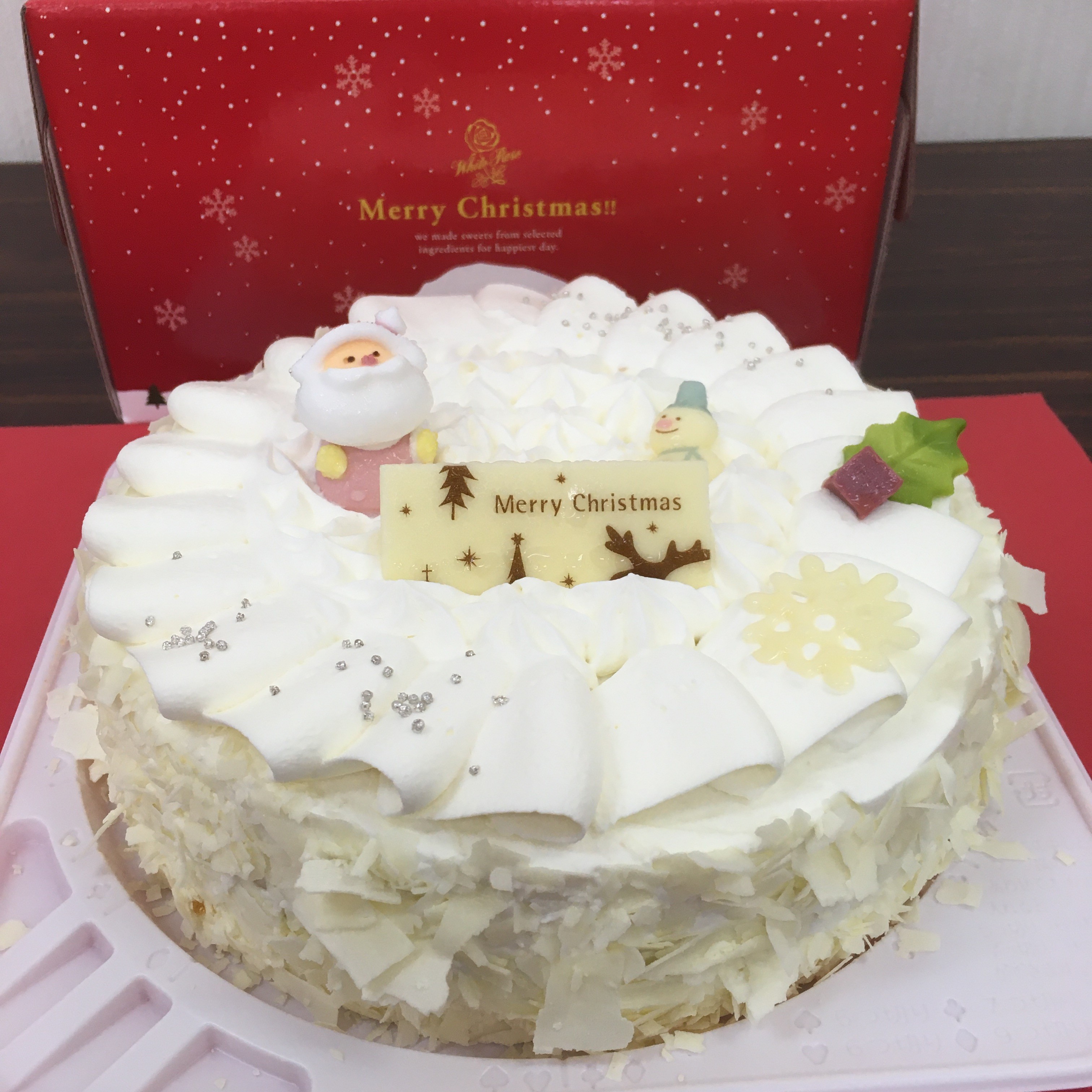 コープしが 年オリジナルクリスマスケーキはクリームたっぷり 宅配でも店舗でも購入できます 滋賀のママがイベント 育児 遊び 学びを発信 シガマンマ ピースマム