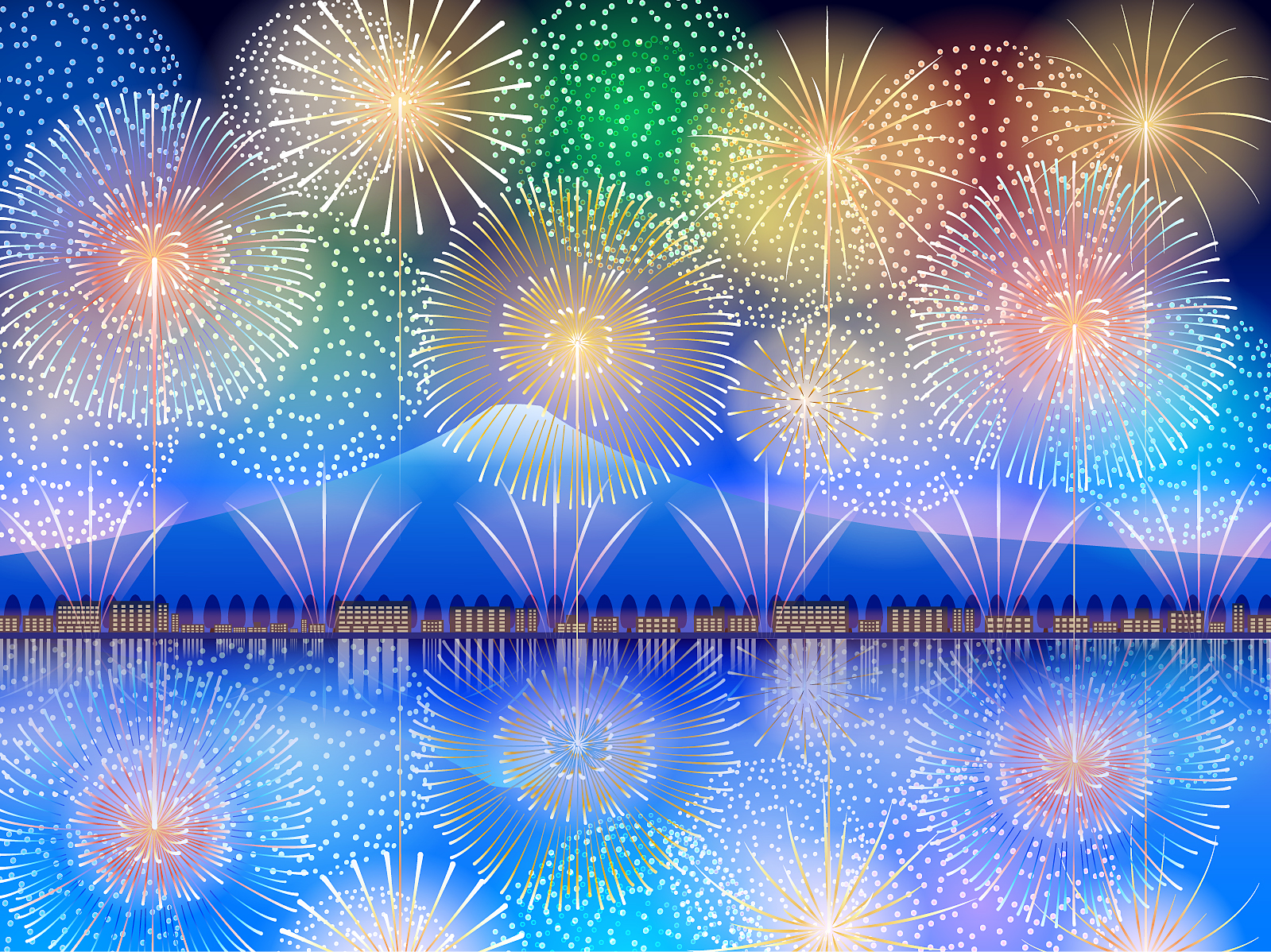 昨年末から延期されていた『淡海絆花火』の打ち上げ日が決まりました！琵琶湖周辺11箇所同時打ち上げ！【3月7日】