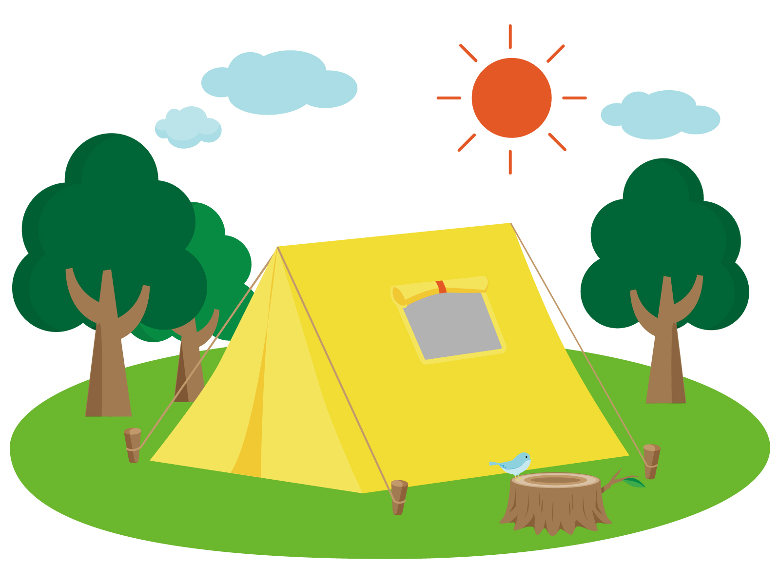 【グリーンパーク想い出の森】バンガロー・キャンプ場が4月はお得です！！