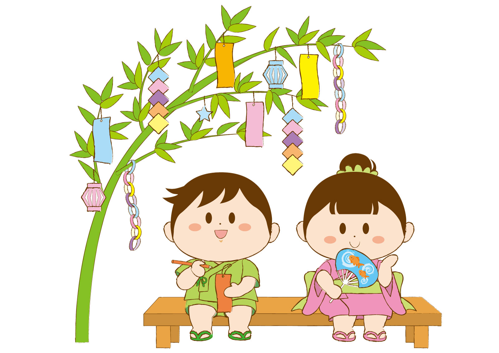 《7月4日》願い事を込めて笹飾りを作ろう！びわ湖こどもの国で『本物の笹で作る たなばたかざり』が開催！
