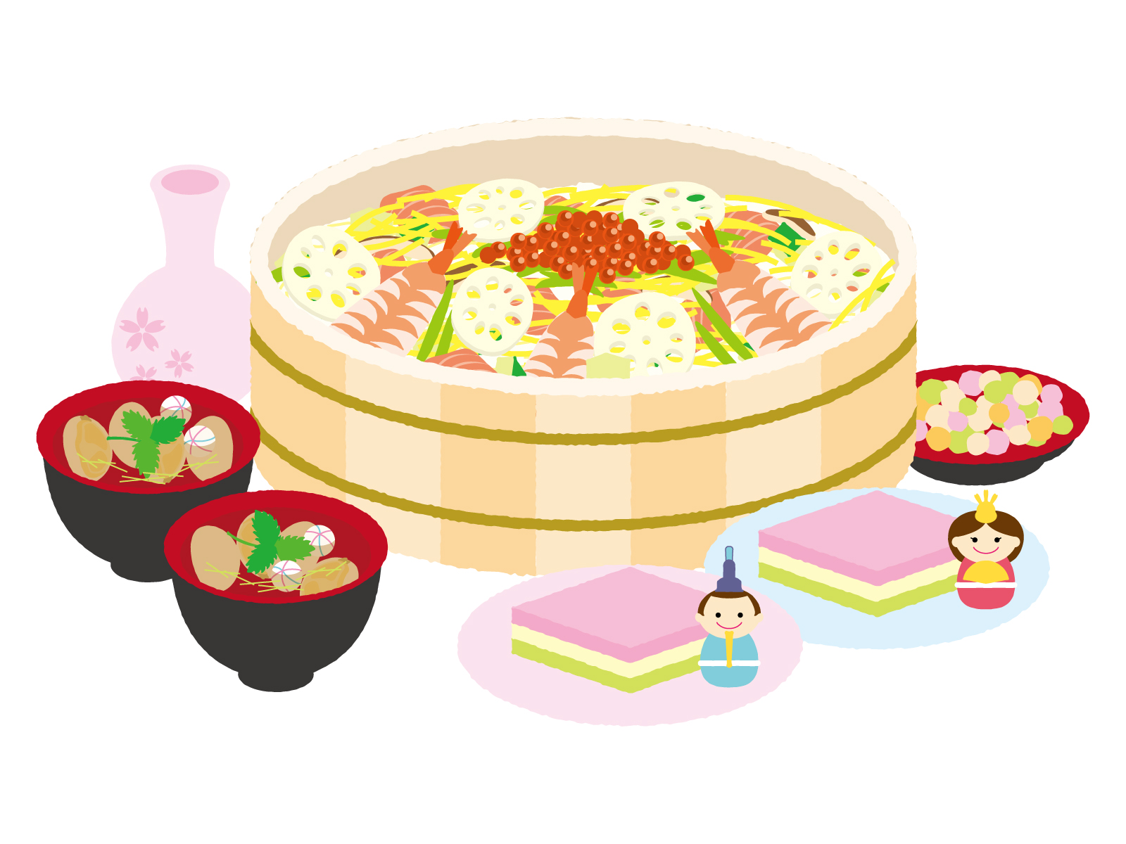 【3月3日】持ち帰り限定☆くら寿司にて「祝の極上華ちらし」の予約受付中♪今年はお家で華やかにお祝いはいかがですか？