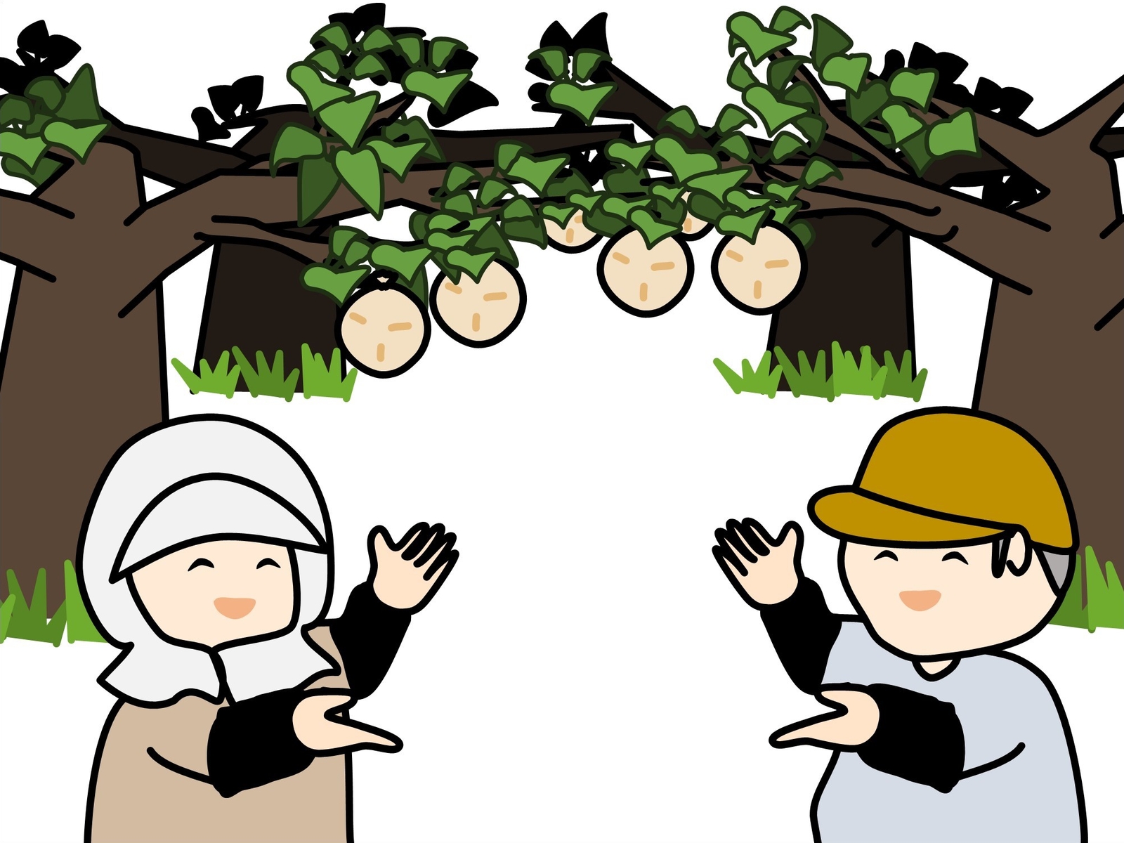 まんまるひろば4月15日開催☆彦根梨の梨畑でみんなで【春のおさんぽとおべんとう】を楽しもう♪