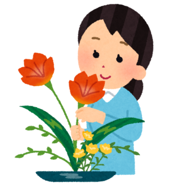 【5/1】じっくりと花に触れてみませんか？お子さまも参加可能ですよ！生け花教室がde愛ひろばにて♪