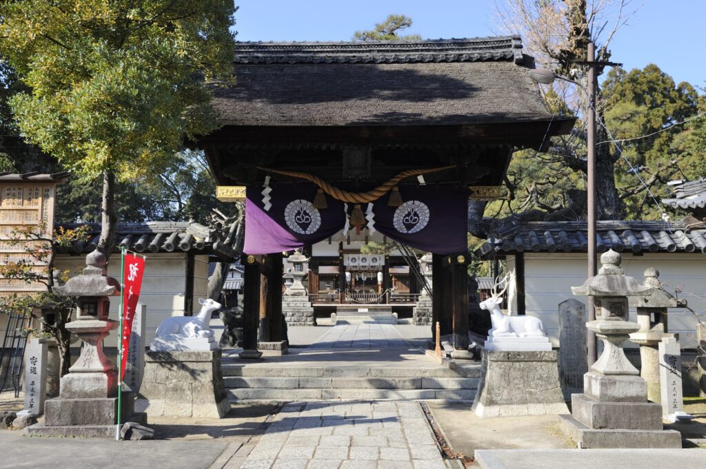 立木神社の入口
