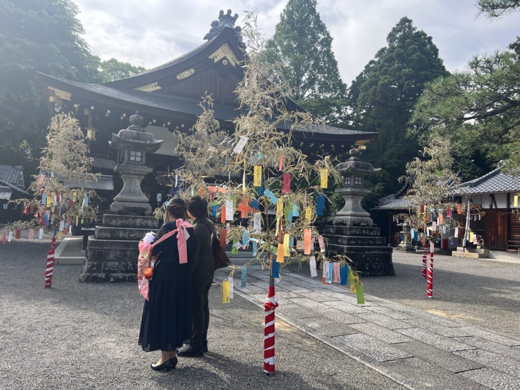立木神社の七夕まいり
