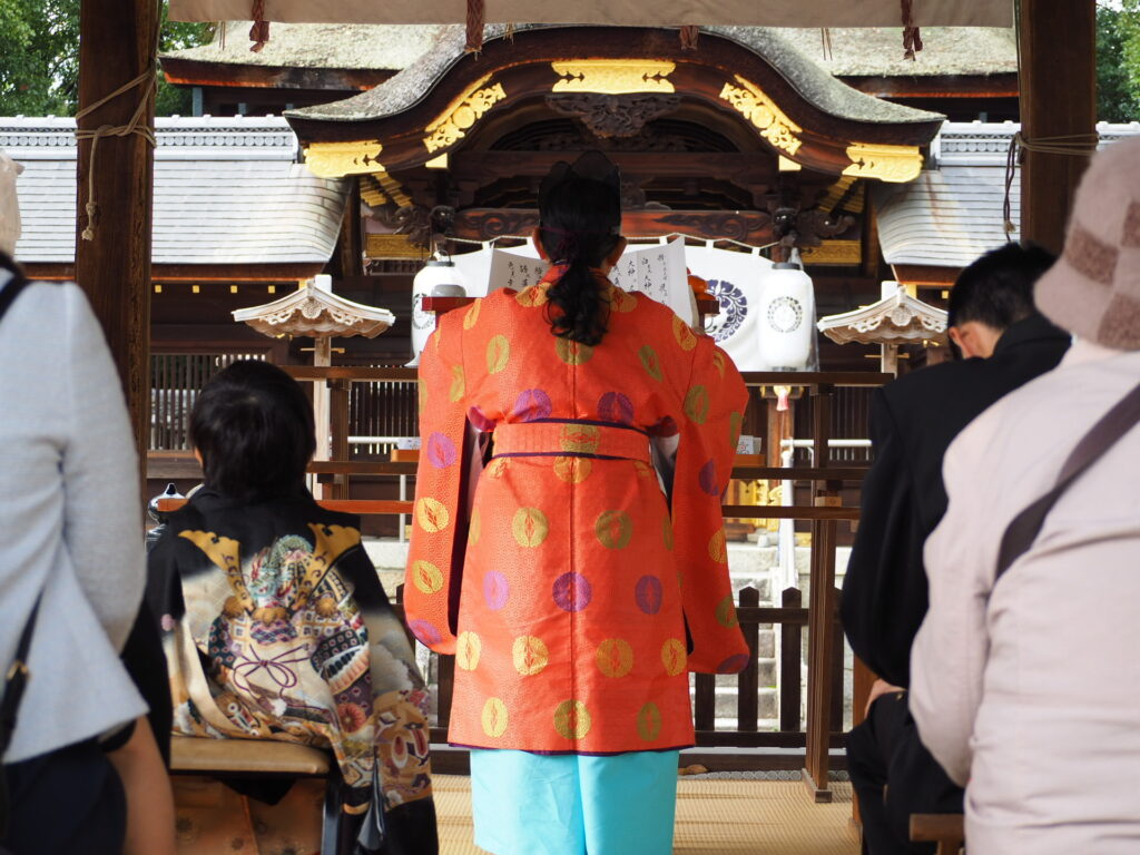 立木神社の七五三