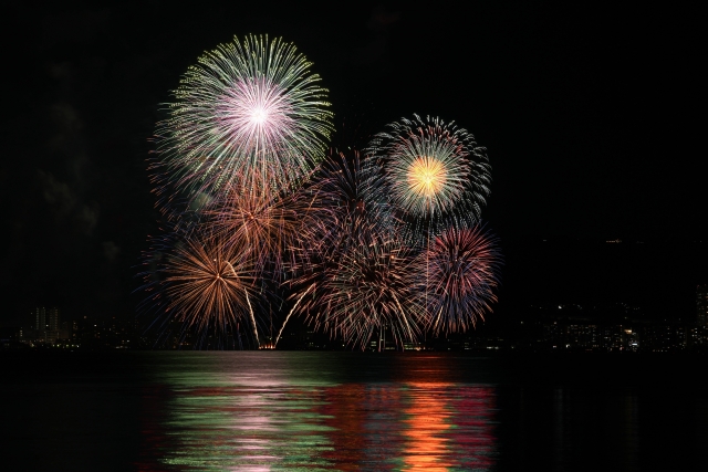 約2500発！超ワイド花火で彦根の夜空を彩る☆2025 彦根・北びわ湖納涼花火大会【8/31】
