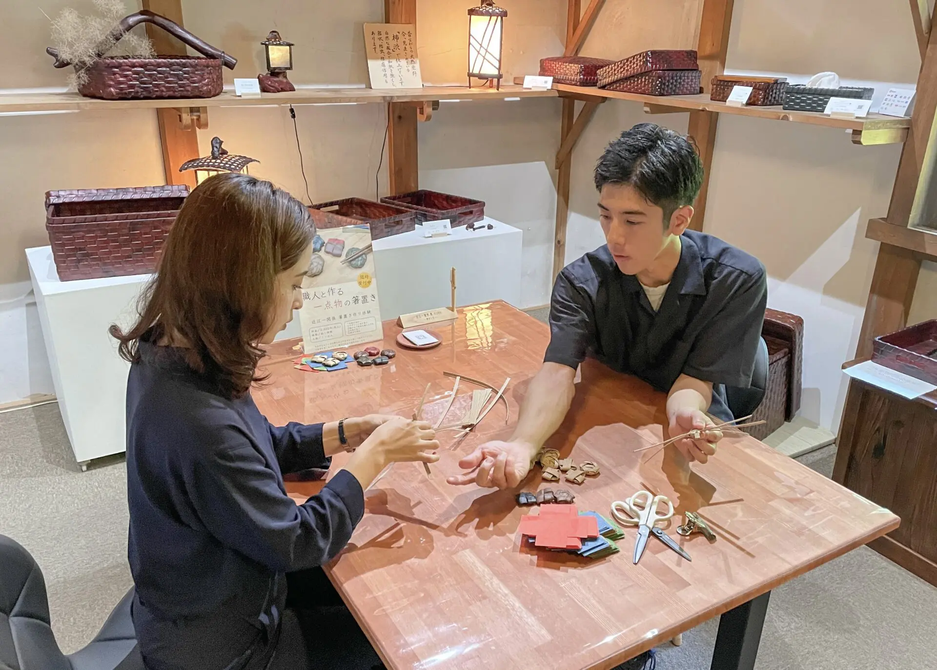 ピースマムinstagramフォロワー限定！『近江一閑張　蛯谷工芸箸置き作り体験』をプレゼント♪