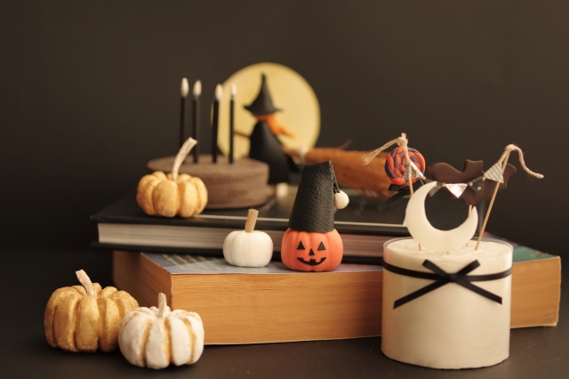 週末のお出かけに♪可愛いハロウィンキャンドル作りやアックススロー体験が開催★【フェリエ南草津】