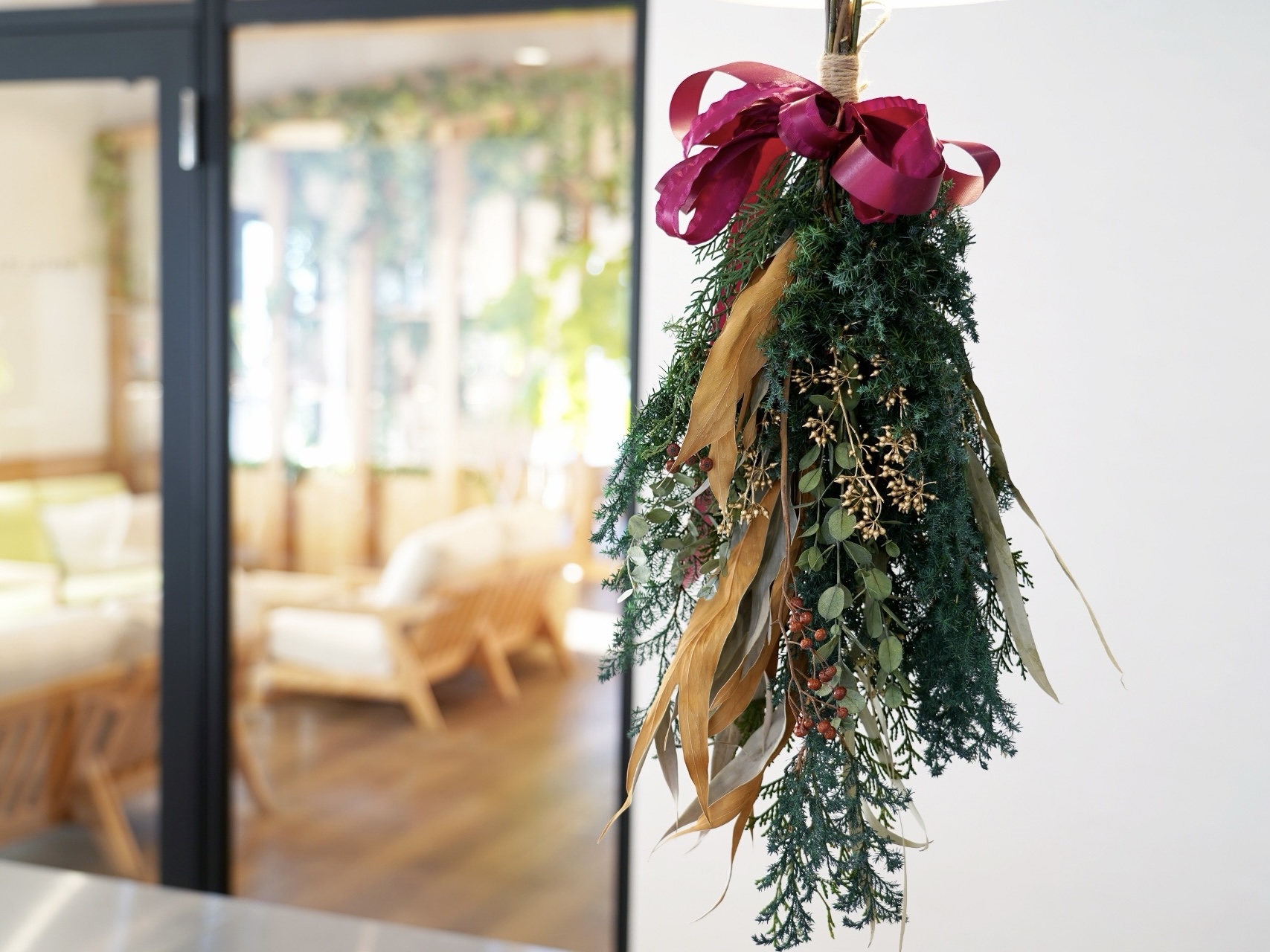 【草津市】初心者も安心♪クリスマススワッグ＆しめ縄リースの手作りワークショップ開催！