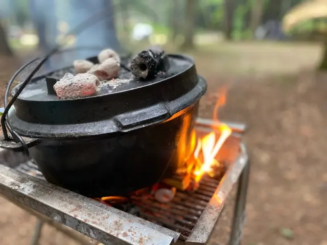 今年も開催！妹背の里「NEW PLAN 体験会」でアウトドアクッキング★バームクーヘン＆煮込みハンバーグを作ろう！