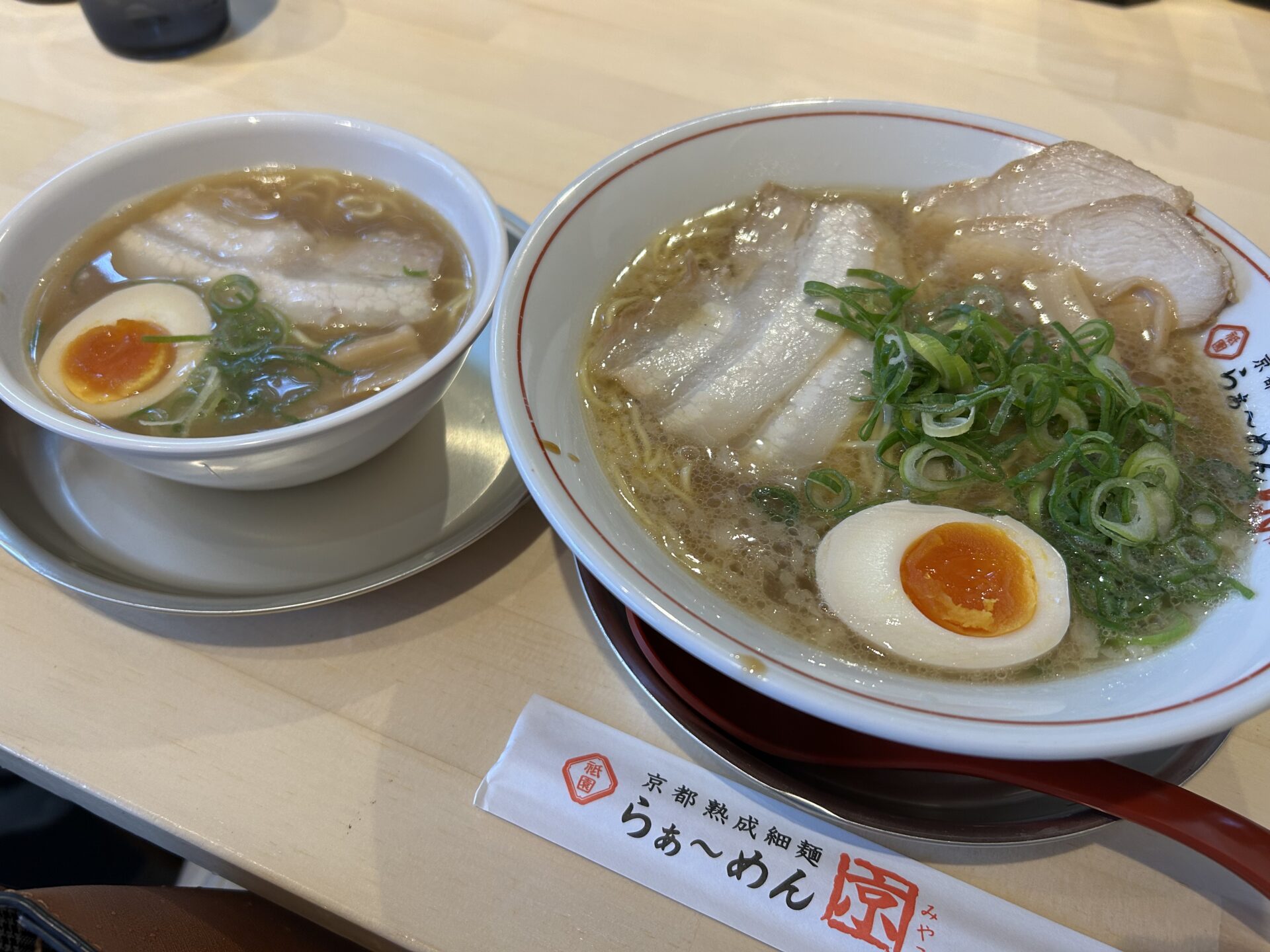 お子様セットがお得すぎた！【3/5オープン記念】一杯850→550円の京ら～めんを食べてきた「らぁ〜めん京 JR草津駅前店」