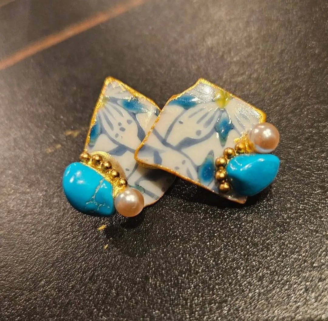 【4/18(土)】初心者大歓迎！春を彩る金継ぎアクセサリーワークショップ開催♪