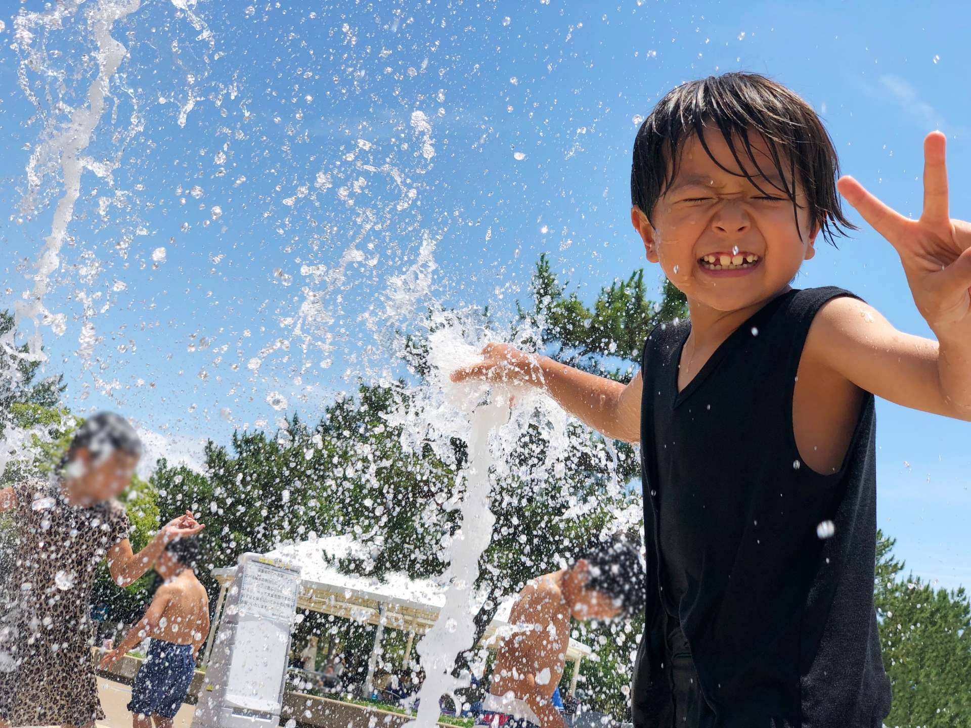 夏のお出かけに★水遊びをしよう！【タラピヨウォーターランド】が土日祝限定でオープン♪７,８月は毎日開放！＜めんたいパークびわ湖＞