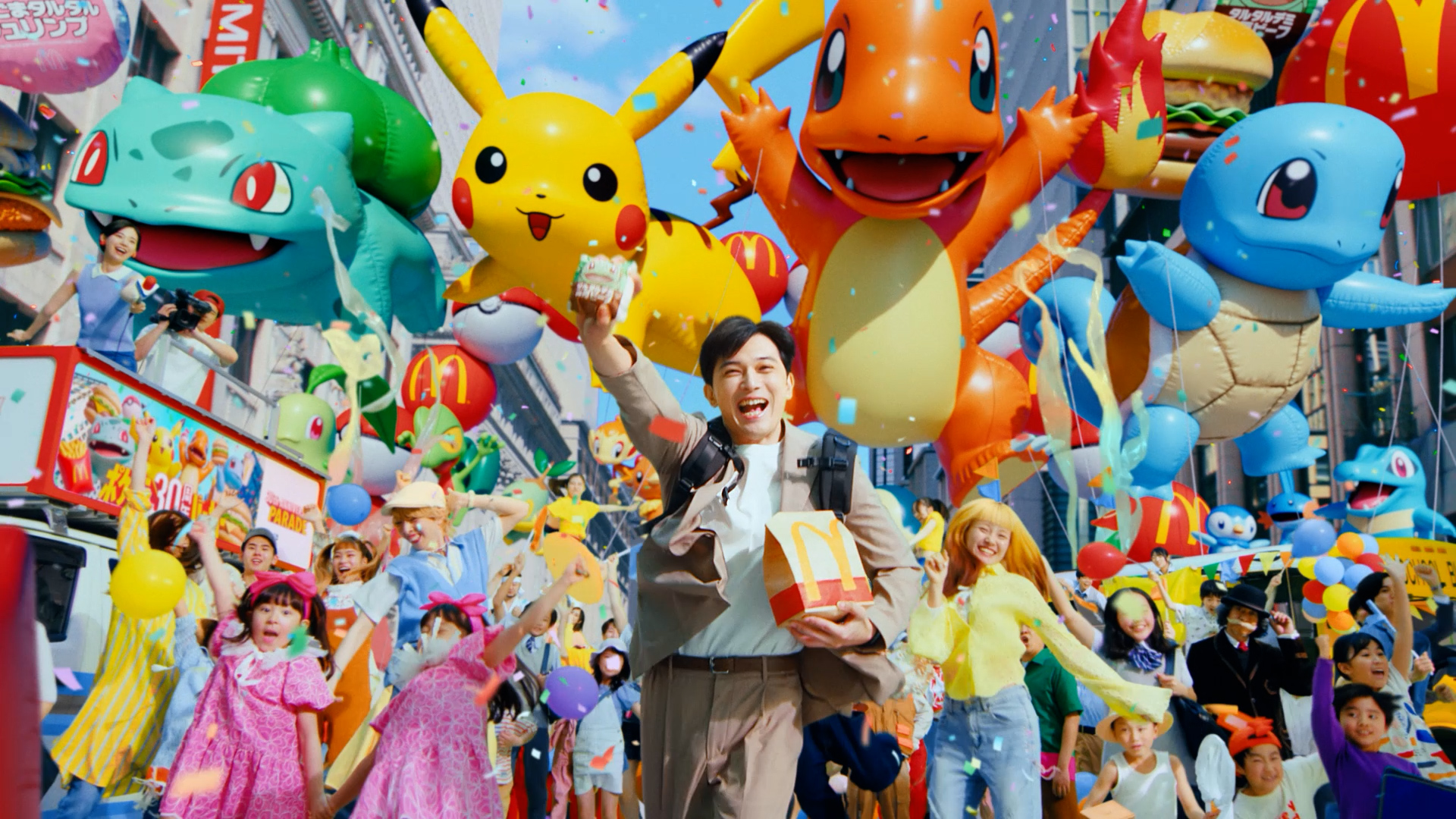 【マクドナルド】7月22日からポケモン30周年バーガー登場！激カワ限定パッケージ＆ポスター探しで夏休みの子連れランチを楽しもう★新CMはあの人気グループ新作ソング！