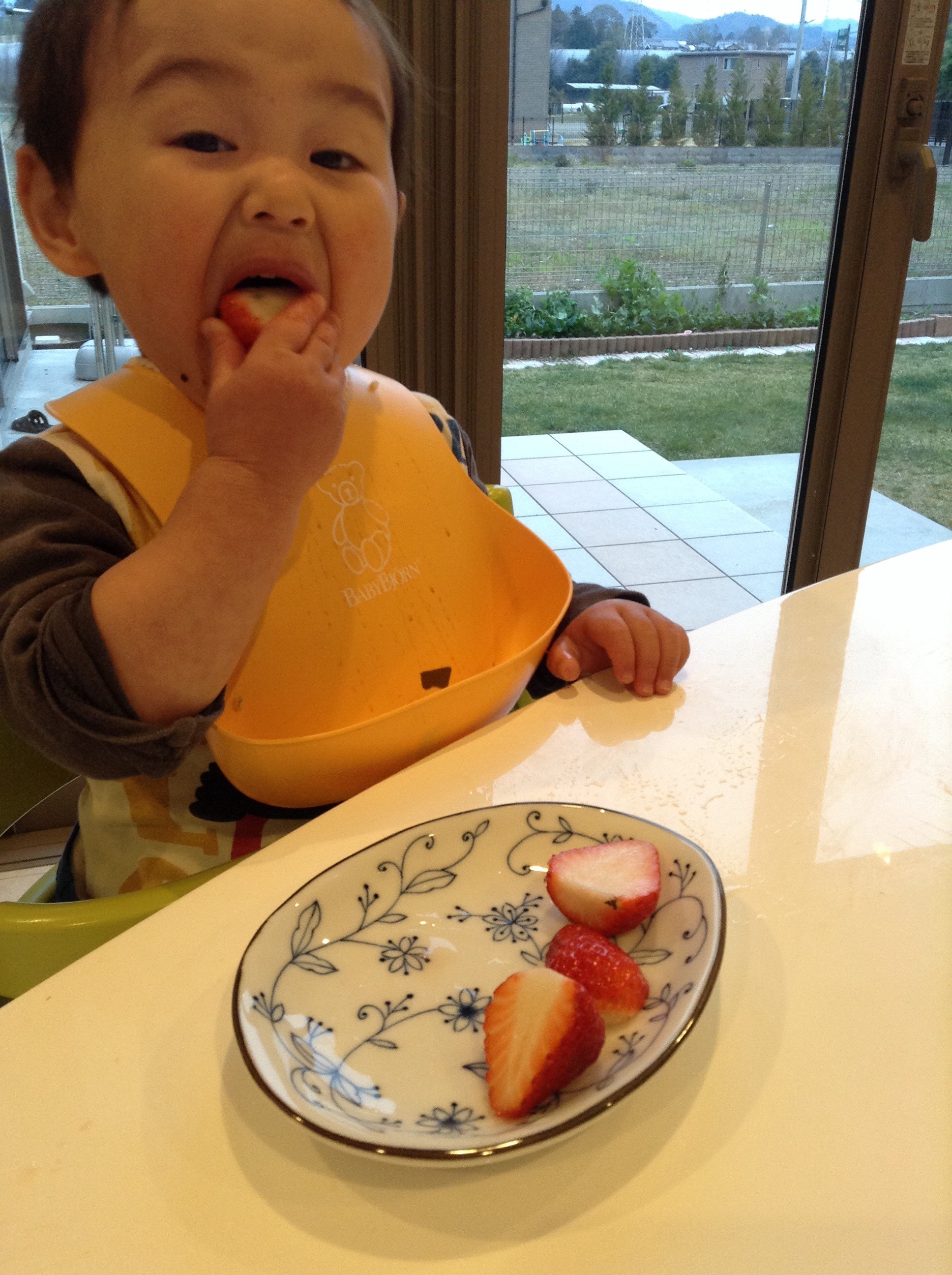 長ーく愛用中♪【お食事エプロン】