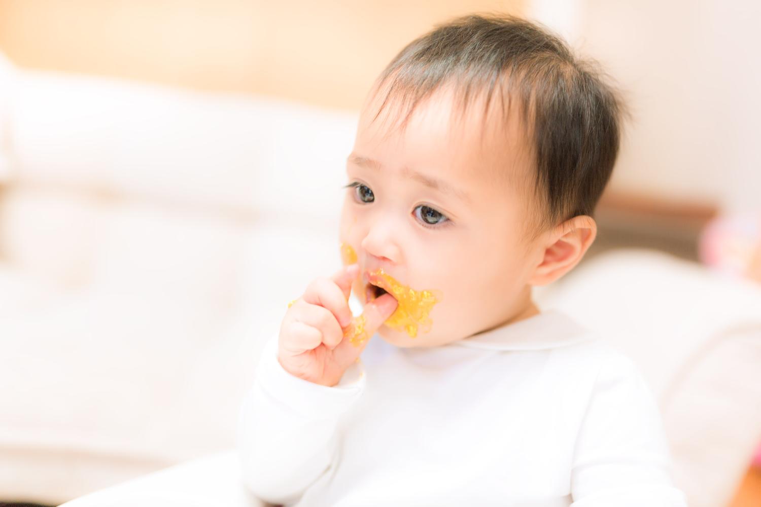 恐怖！？手づかみ食べ怪獣現る。と、その対策